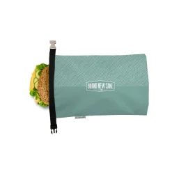 Discount BrandNewCake Herbruikbare Boterhamzak Groen motief 30x20cm**