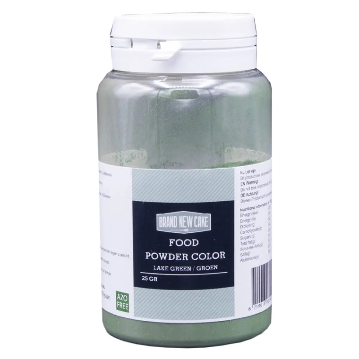 Online BrandNewCake Kleurpoeder Groen 25g (vette massa)