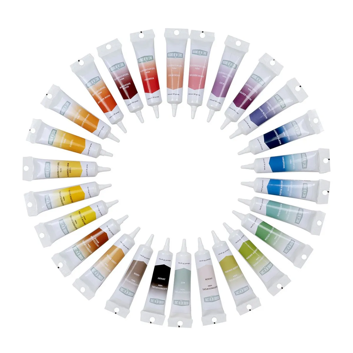 New BrandNewCake Kleurstof Gel Tube Ivoor 30 gram