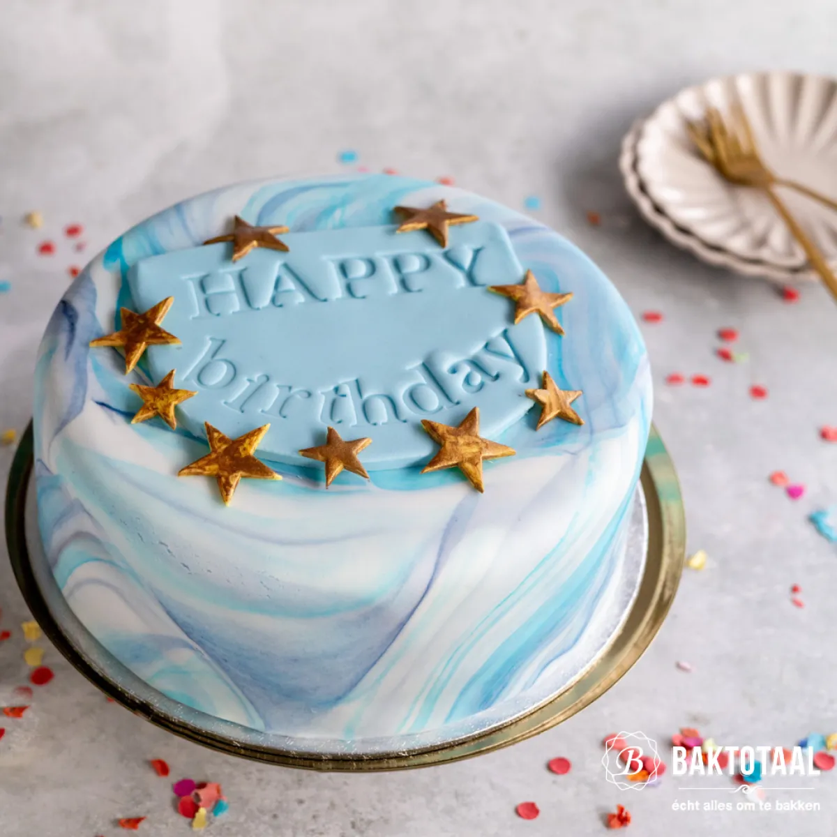 Outlet BrandNewCake Kleurstof Gel Azuur Blauw 35gr