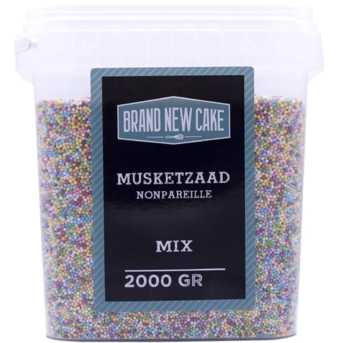 Sale BrandNewCake Musketzaad (discodip) Mix 2000gr.