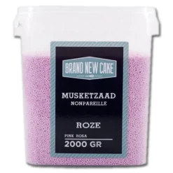 Sale BrandNewCake Musketzaad Roze 2000gr.