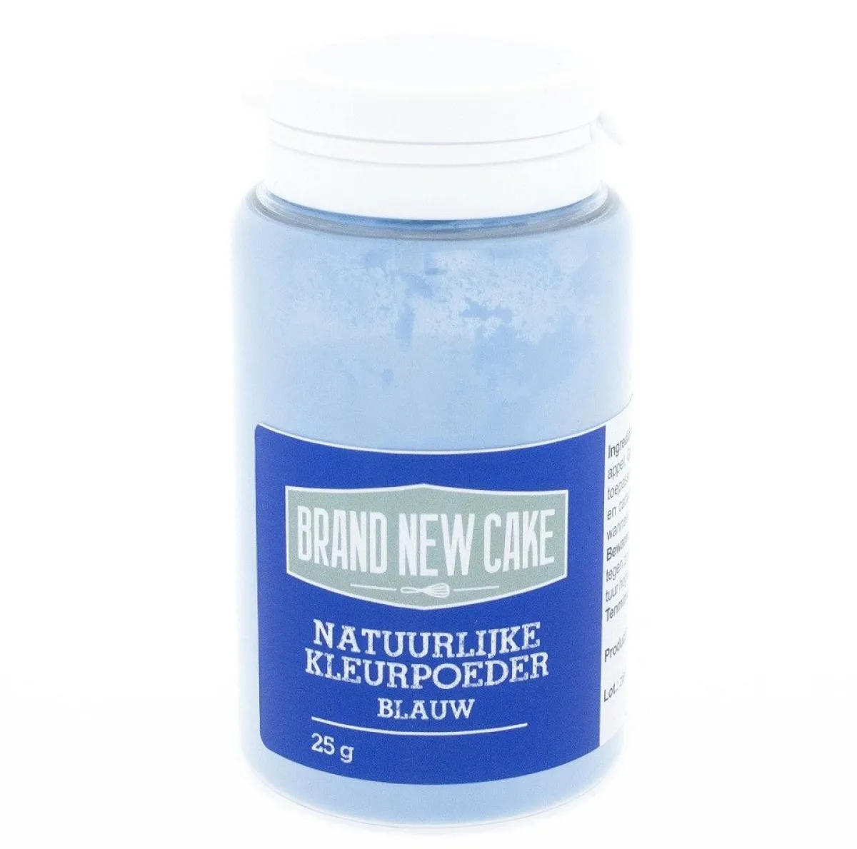 Sale BrandNewCake Natuurlijke Kleurpoeder Blauw 25g (vette massa)