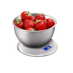 Online BrandNewCake RVS Keukenweegschaal met kom 5kg / 1g