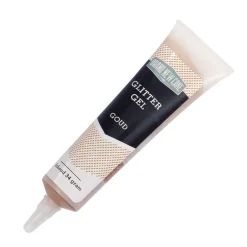 Best BrandNewCake Schrijftube Glittergel Goud 34g