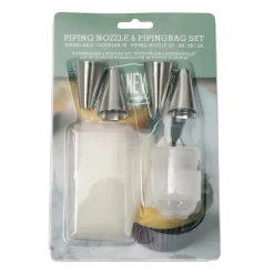 Sale BrandNewCake Spuitmondjes Medium + Spuitzak Set/6
