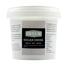 Sale BrandNewCake Sugar Dress Pasta Wit 200 gram.