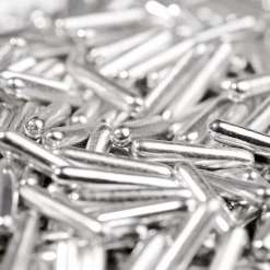Clearance BrandNewCake Sugar Rods Metallic Zilver 80gr.