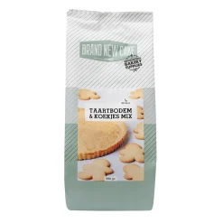 Hot BrandNewCake Taartbodem en Koekjes-mix 500g
