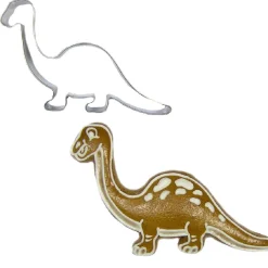 Online BrandNewCake Uitsteker Dino Brontosaurus RVS 10cm