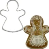 Online BrandNewCake Uitsteker Gingerbread Vrouw RVS 6,5cm