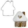 Clearance BrandNewCake Uitsteker Huis RVS 5cm