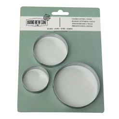 Discount BrandNewCake Uitsteker Set Rond 3st.