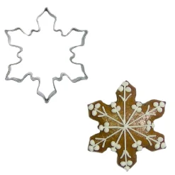 Clearance BrandNewCake Uitsteker Sneeuwvlok RVS 5cm