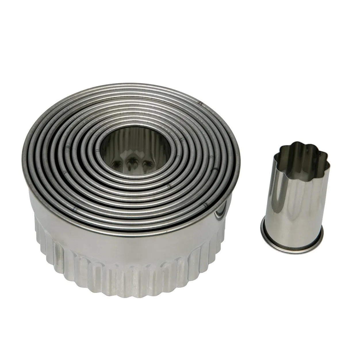 Outlet BrandNewCake Uitstekers Rond Gekarteld 12-delig