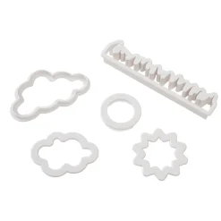 Outlet BrandNewCake Wolken & Gras Uitsteker Set/5