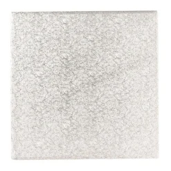 Outlet BrandNewCake Cakeboard Zilver Vierkant 25cm