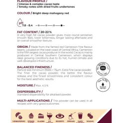 Callebaut Cacaopoeder Rouge Ultime 1kg