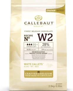 Discount Callebaut Chocolade Callets Wit (W2) 2,5 kg