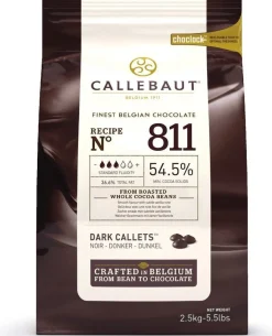 Hot Callebaut Chocolade Callets Puur (811) 2,5 kg