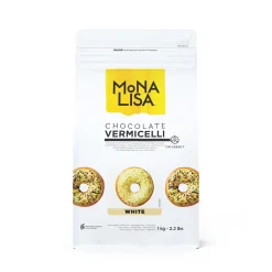 Hot Callebaut Chocolade Vermicelli Wit 1kg