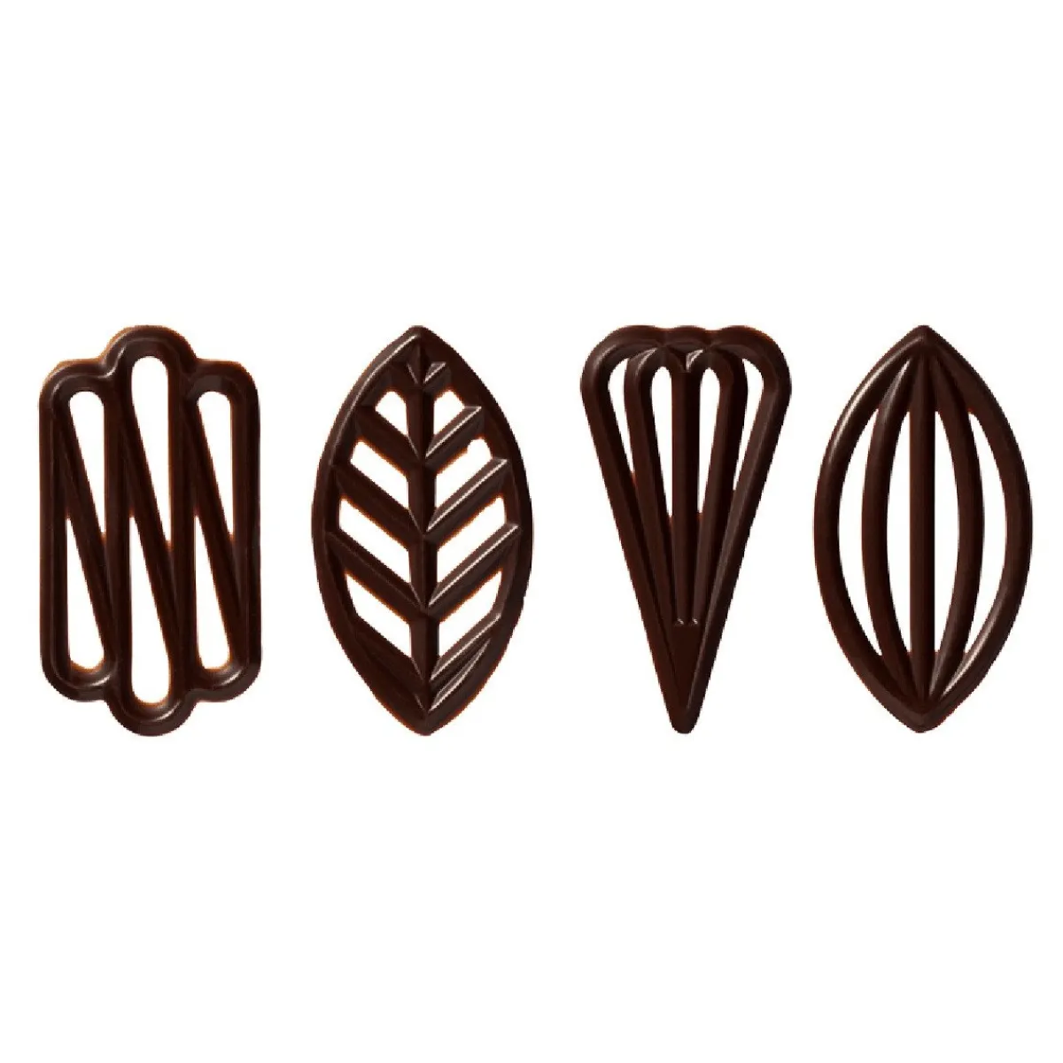 Discount Callebaut Chocoladedecoratie Speciaal Decor Ass Puur 280st.