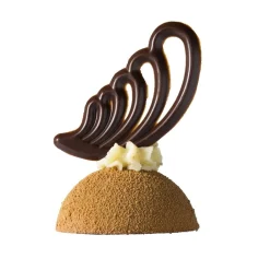 Hot Callebaut Chocoladedecoratie Kammetjes Puur 425st.