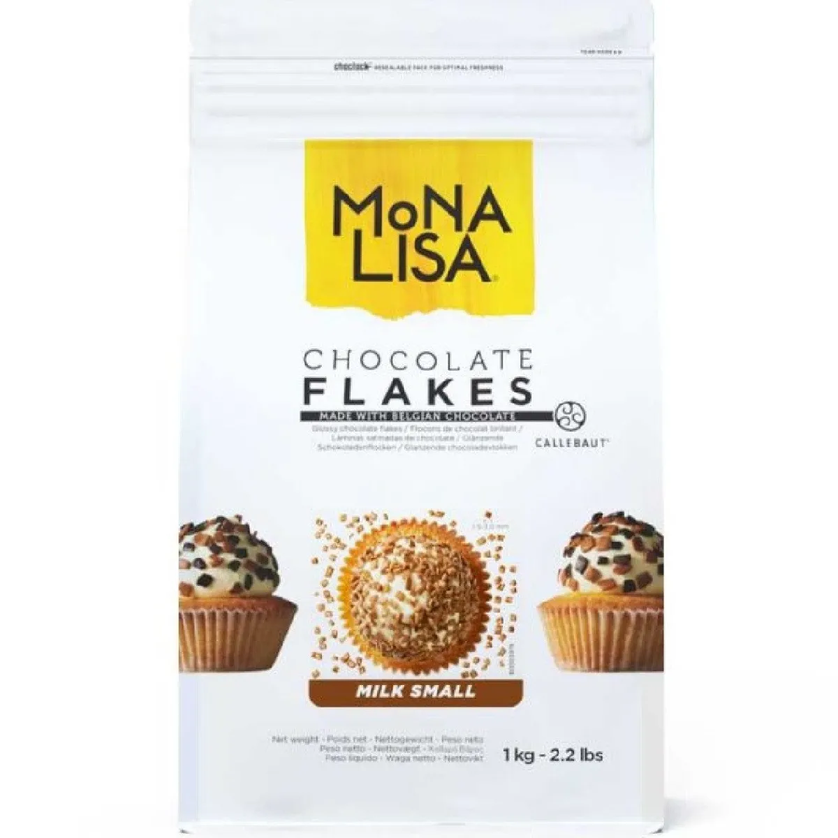 Sale Callebaut Chocoladevlokken klein Melk 1 kg