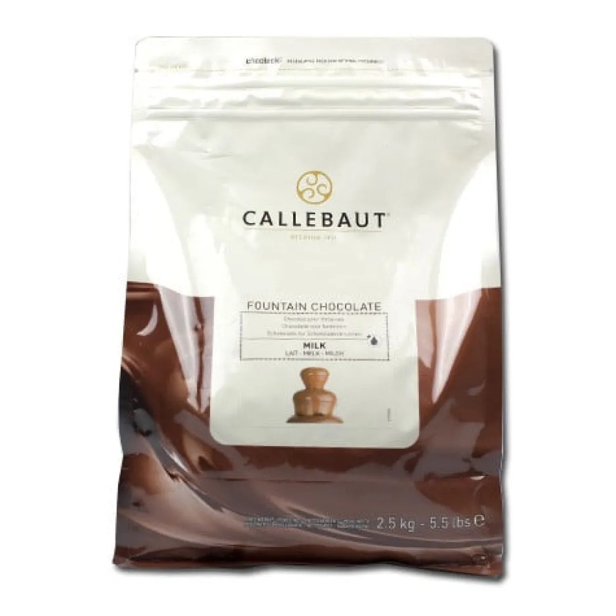 Sale Callebaut Fontein chocolade Melk 2,5 kg