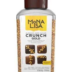 New Callebaut Marsepein Crunch Goud 500 gram