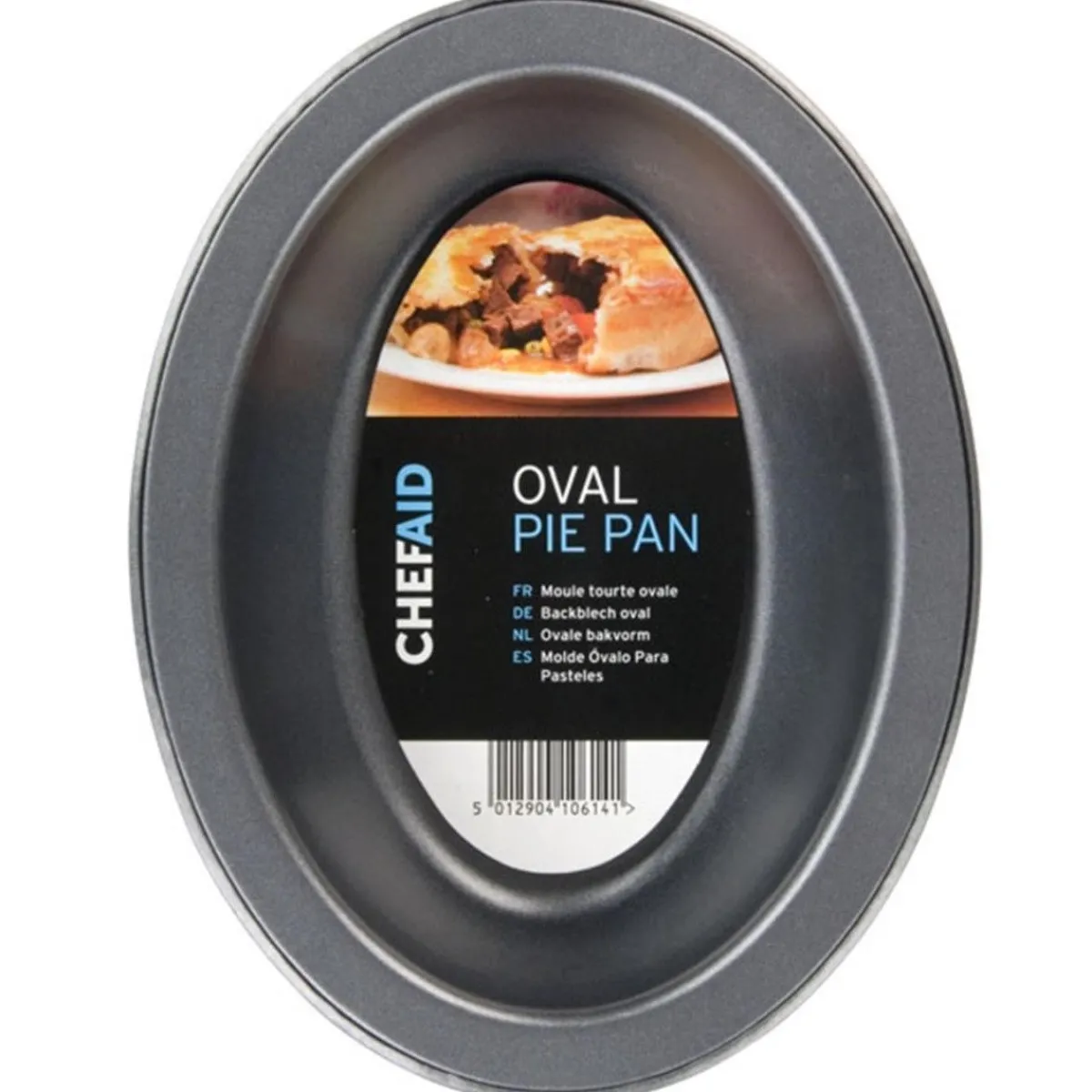 Hot ChefAid Pie Bakvorm Ovaal 17x13x3,5cm