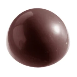 Online Chocolate World Chocolade Holvorm Halve Bol (6x) Ø80mm
