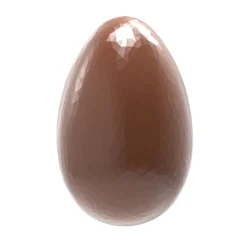 Sale Chocolate World Chocolade Holvorm Ei Facet (6x) 86x56x30mm
