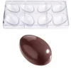 Best Chocolate World Chocolade Holvorm Glad Ei (8x) 70x47x25mm