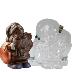 New Martellato Chocolade Holvorm Profi Kerstman (h) 168 mm