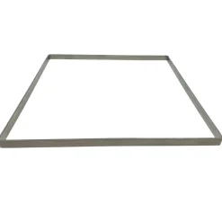 Outlet Overig Chocolade Kader RVS 23x23x1cm