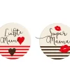 Outlet Overig Chocoladedecoratie Liefste Mama Rond Ø3cm 54st.