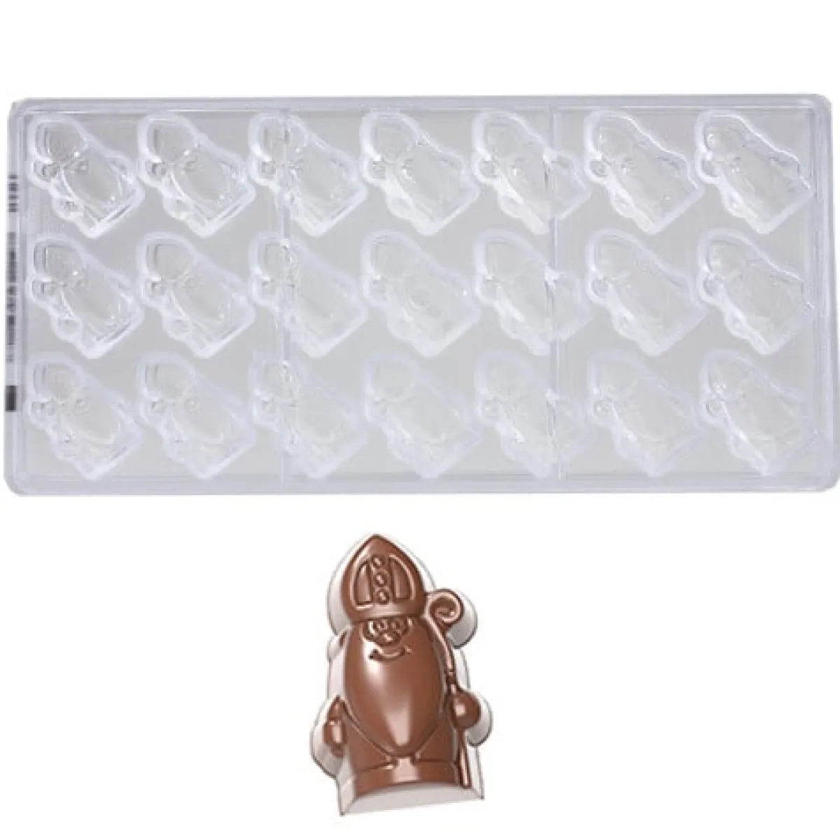 Best Chocolate World Chocolademal Sint Praline (21x) 40x25x18 mm