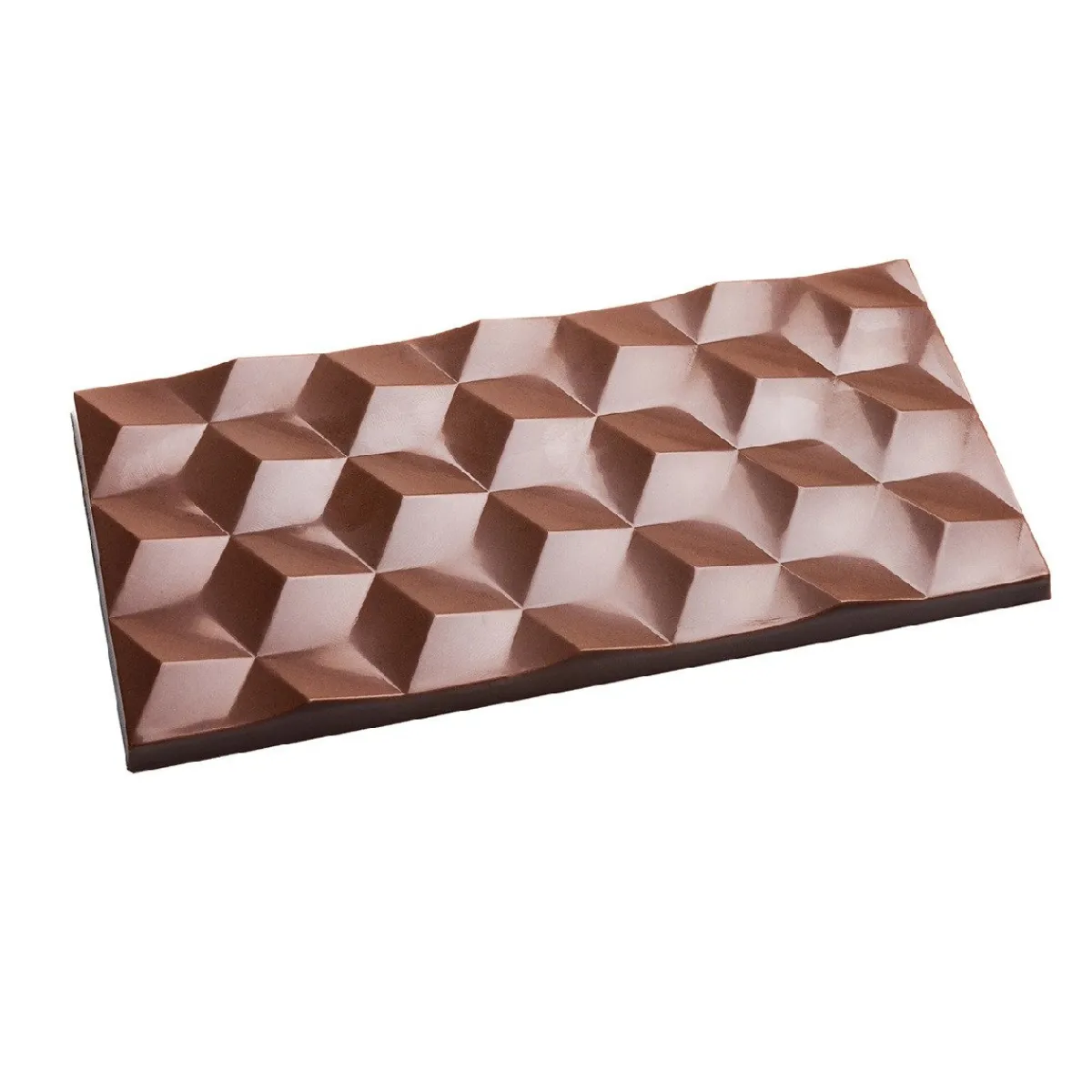 Outlet Chocolate World Chocolademal Tablet Facet (3x) 148x74x8,5mm