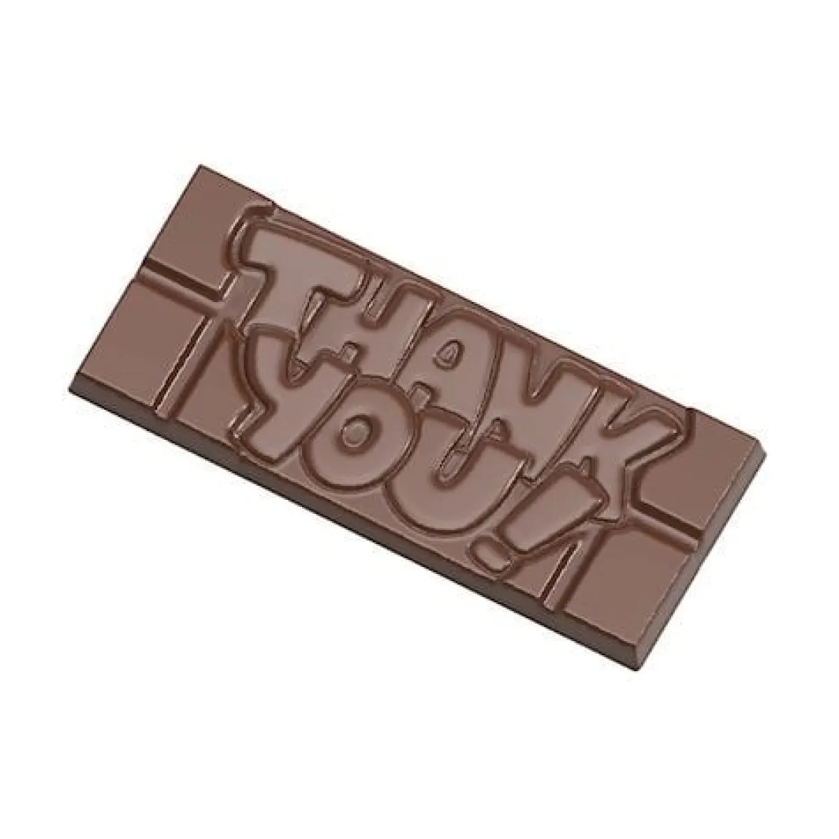 New Chocolate World Chocolademal Tablet Thank You (4x) 118x50mm