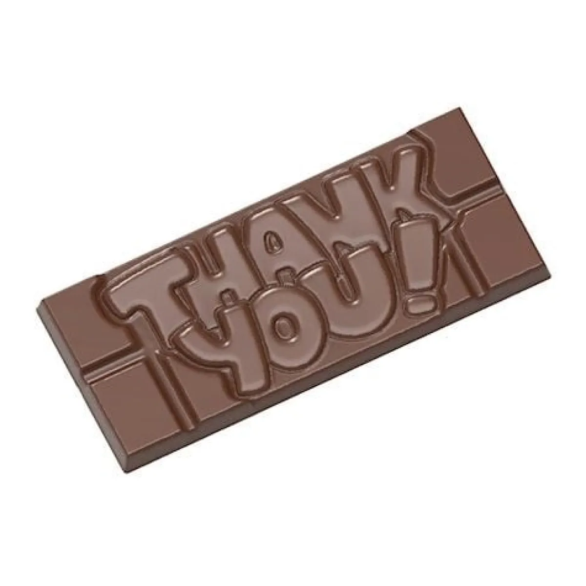 New Chocolate World Chocolademal Tablet Thank You (4x) 118x50mm