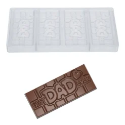 Sale Chocolate World Chocolademal Tablet Best Dad (4x) 118x50mm