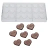 Outlet Chocolate World Chocolademal Hartjes Figuren (21x) 30x26x7mm