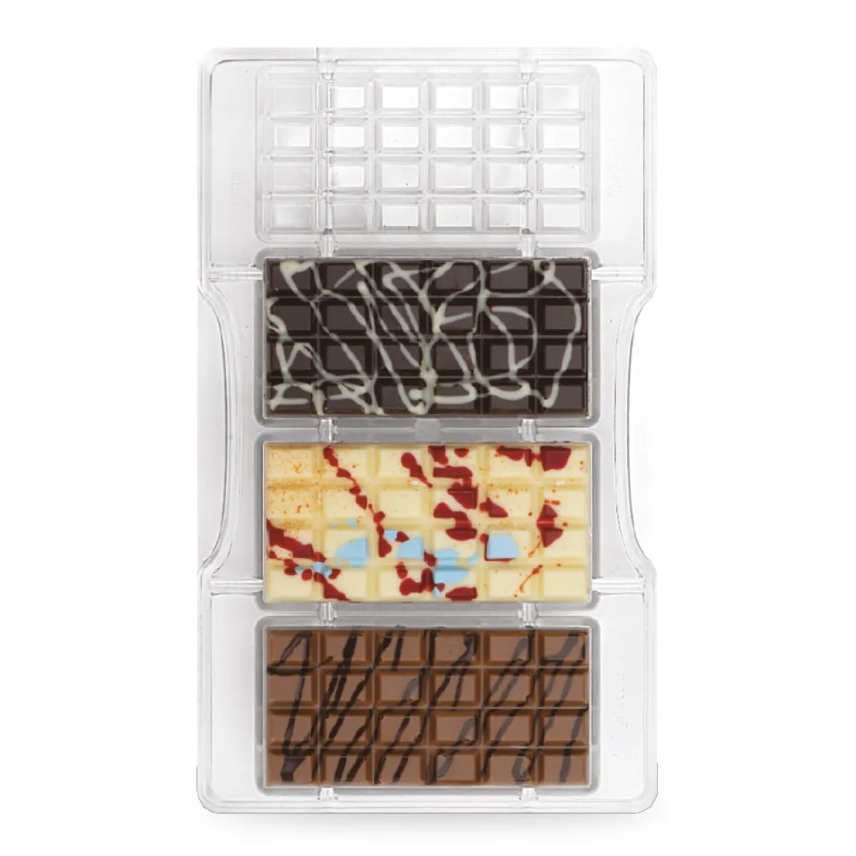 Best Decora Chocolademal Klassiek Tablet (4x) 85x42x10(h)mm