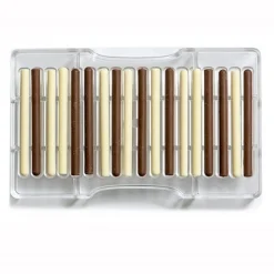 Decora Chocolademal Sigaar (18x) 0,8x8,5 cm**