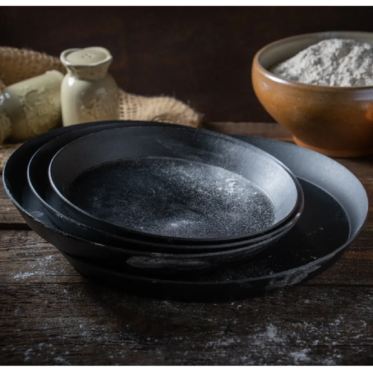 Outlet Clean Baking Products CleanBaking Kunststof Vlaaipan Glad Ø26,5cm