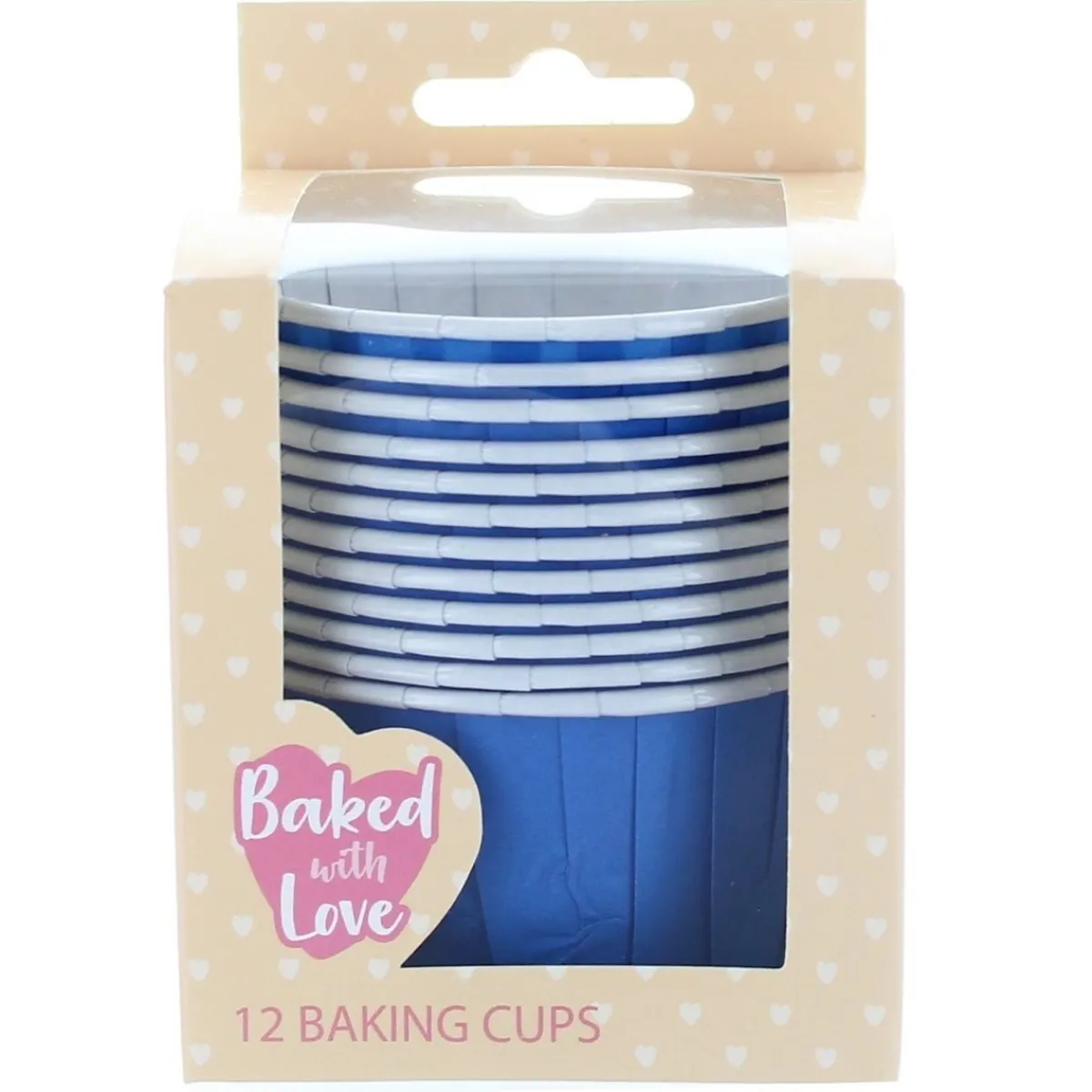 Hot Culpitt Cupcake Vormpjes Blauw 50mm 12st.