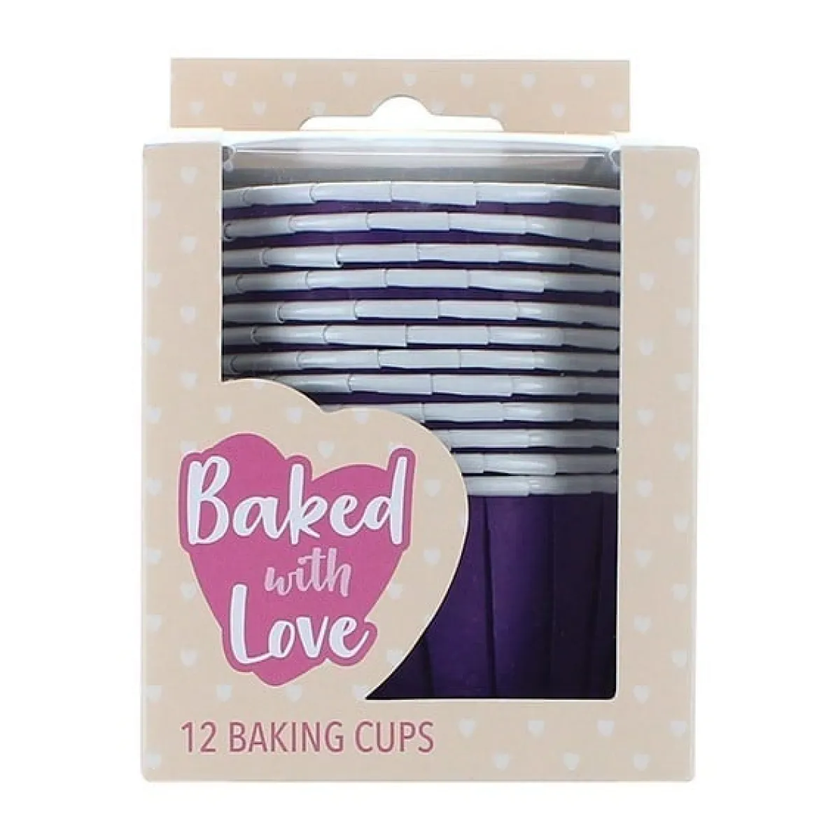 Best Culpitt Cupcake Vormpjes Paars 50mm 12st.