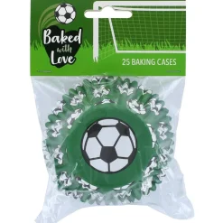 Online Culpitt Cupcake Vormpjes Voetbal 50mm 25st.