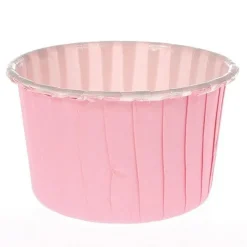 Hot Culpitt Cupcake Vormpjes pastel Roze 60mm 100st.**